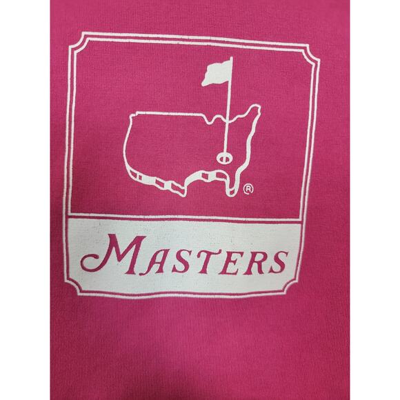 Master's Collection Pink T-shirt Childs Size Medium ANGC Augusta National - Picture 2 of 6